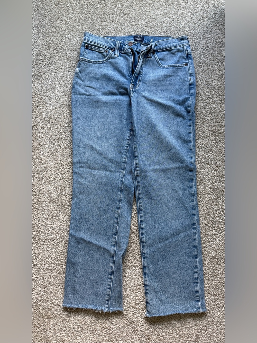 J. Crew Factory Straight-Leg Ankle Length Women’s Jeans